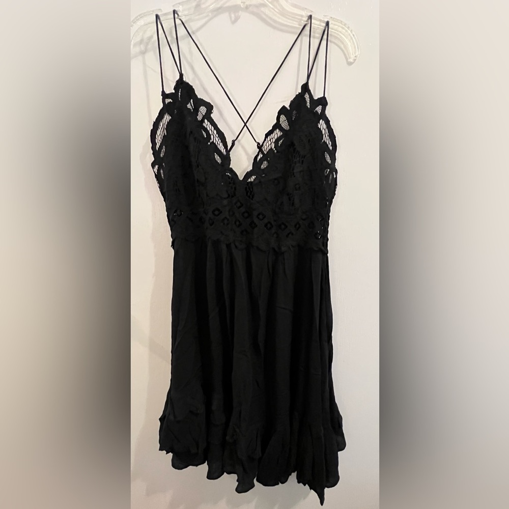Black Lacey bralette dress new with tags